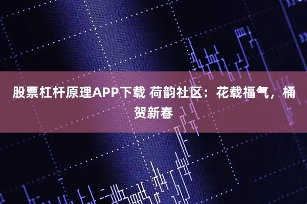 股票杠杆原理APP下载 荷韵社区：花载福气，桶贺新春