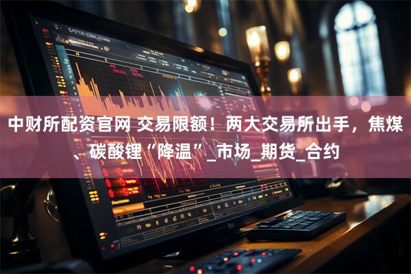 中财所配资官网 交易限额！两大交易所出手，焦煤、碳酸锂“降温”_市场_期货_合约